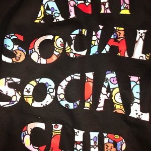 BT21 x ANTI SOCIAL SOCIAL CLUB Hoodie